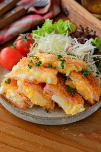 おねこ_【ハムたまチーズカツ】 (7)