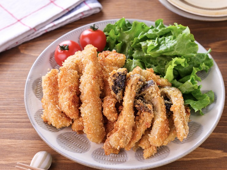 ささみとエリンギのサクサクフライ