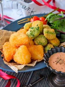 おねこ_カマンベール&アボカドフライ オーロラソース (2)